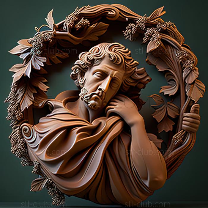 3D model st baroque (STL)